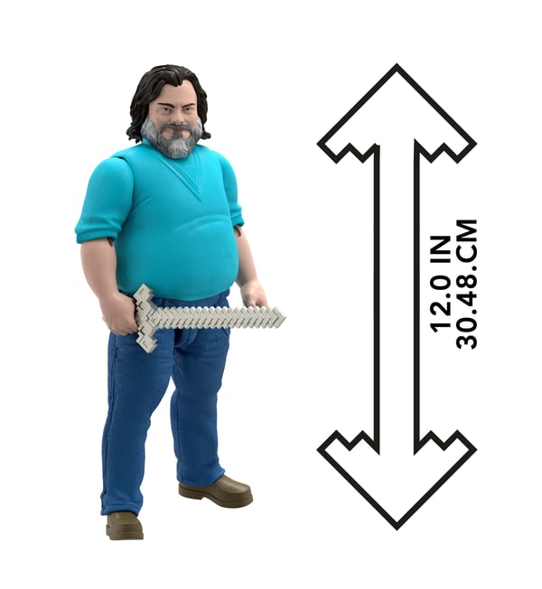 Minecraft Steve Large Scale Figure