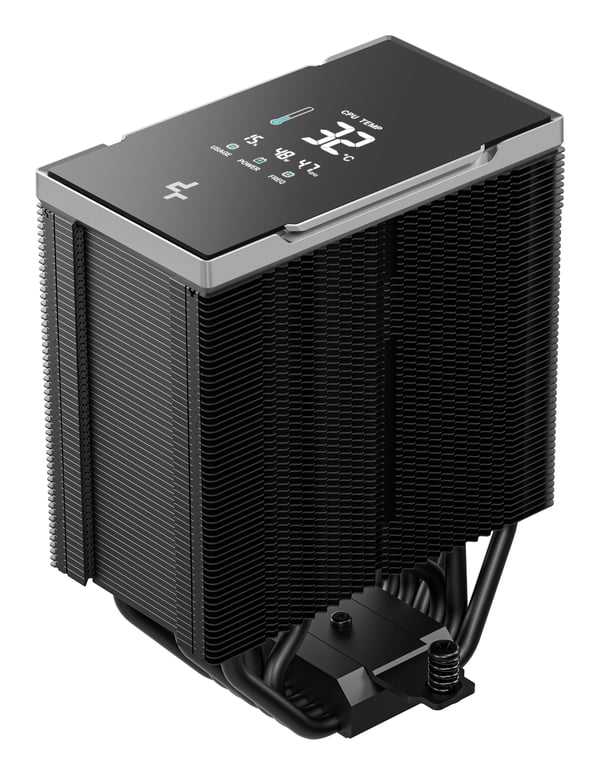 DeepCool AK700 Digital NYX Suoritin Ilmanjäähdytin 12 cm Musta 1 kpl