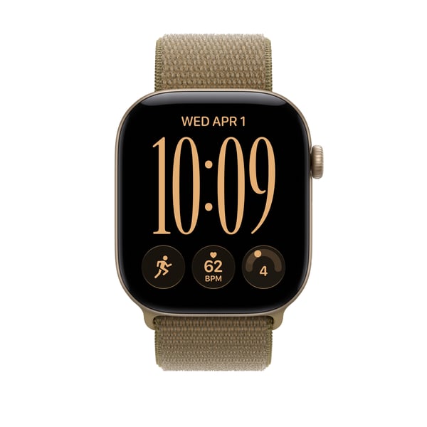 Apple 46 mm oliivin­vihreä Sport Loop ‑ranneke