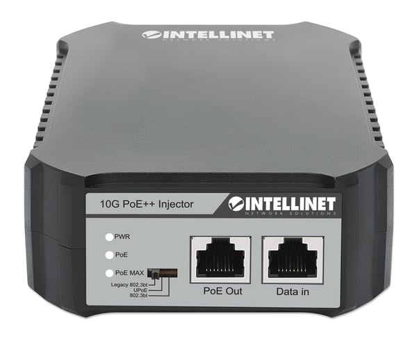 Intellinet 561945 PoE-adapters 10 Gigabit Ethernet, Gigabit Ethernet