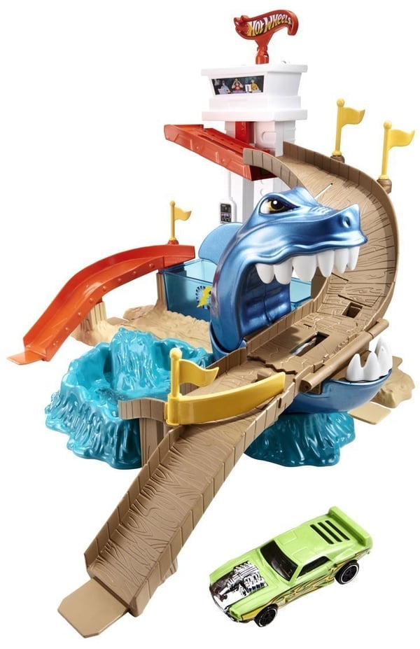 Hot Wheels City COLOR SHIFTERS SHARKPORT SHOWDOWN