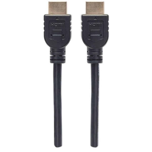 Manhattan 353946 HDMI-kaapeli 3 m HDMI-tyyppi A (vakio) Musta