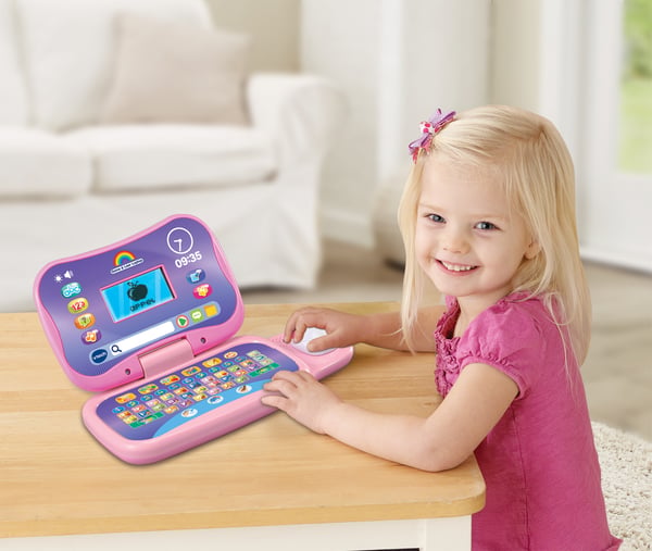 VTech Game & Leer Laptop roze
