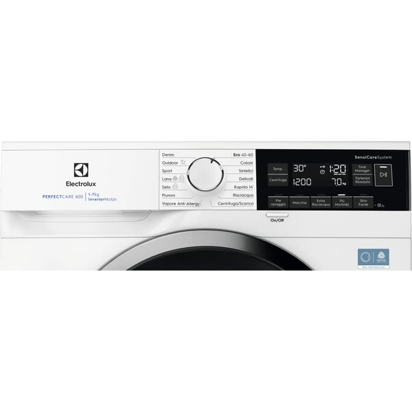 Electrolux EW6S327A vaskemaskine Front-læsning 7 kg 1200 rpm Hvid
