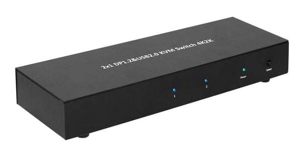Microconnect MC-DP-KVM201K KVM-switchar Svart