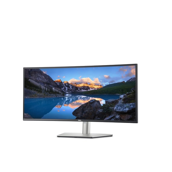 DELL UltraSharp U3423WE platta pc-skärmar 86,7 cm (34.1") 3440 x 1440 pixlar UltraWide Quad HD LCD Silver