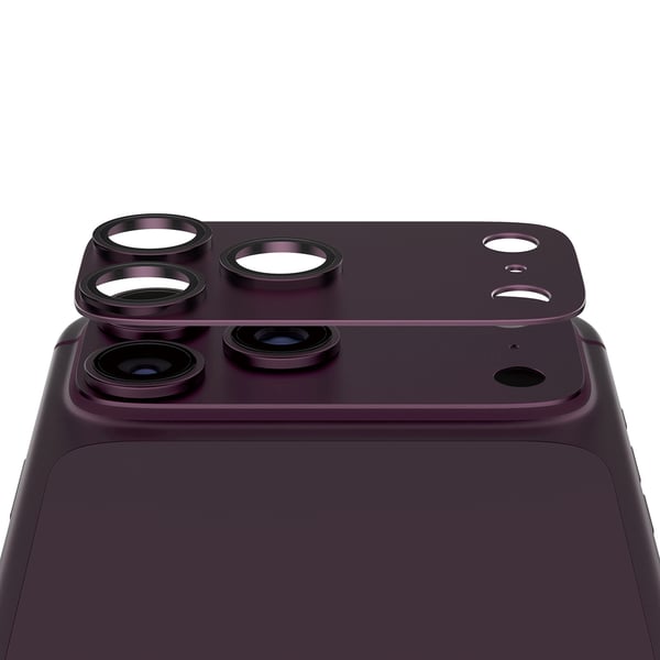 PanzerGlass ® Fender Camera Protector Dark Cherry iPhone 2026 Pro Max Kirkas näytönsuoja 1 kpl
