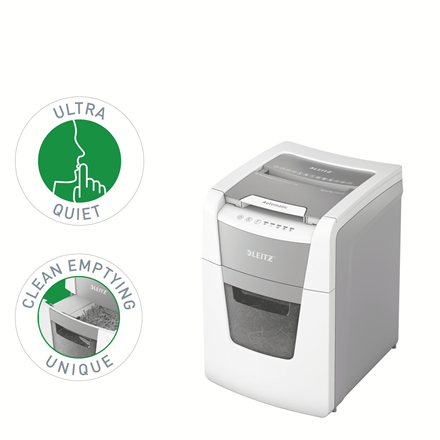 Leitz IQ Small Office 100 automaattinen paperisilppuri, P4