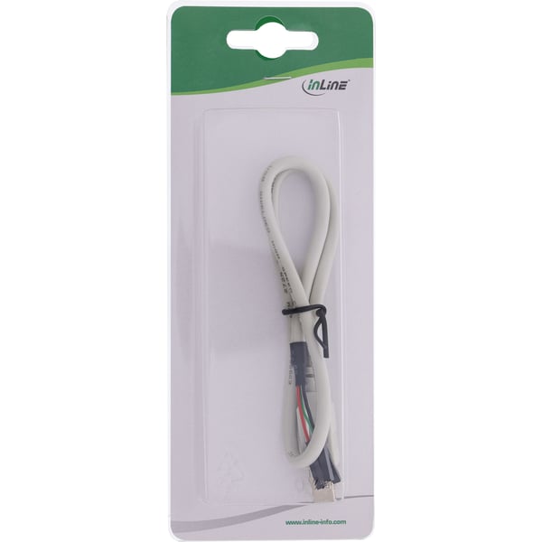 InLine 33440D USB-kabel 0,4 m USB B 0,48 Gbit/sek. Beige