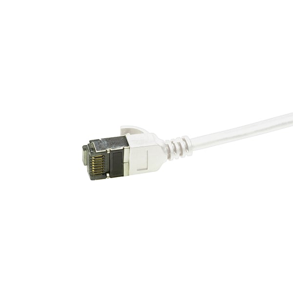 LogiLink Ultraflex SlimLine netværkskabel Hvid 3 m Cat6a S/UTP (STP)