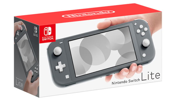 Nintendo Switch Lite bærbar spilkonsol 14 cm (5.5") 32 GB Berøringsskærm Wi-Fi Grå