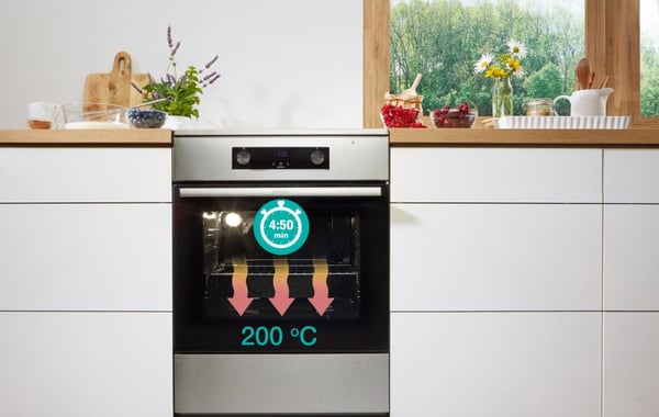 Gorenje GEC6C40WD Fritstående komfur Elektrisk Keramisk Hvid