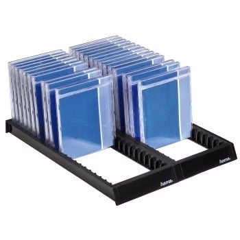 Hama CD Flipper 44, black 44 diskar Svart
