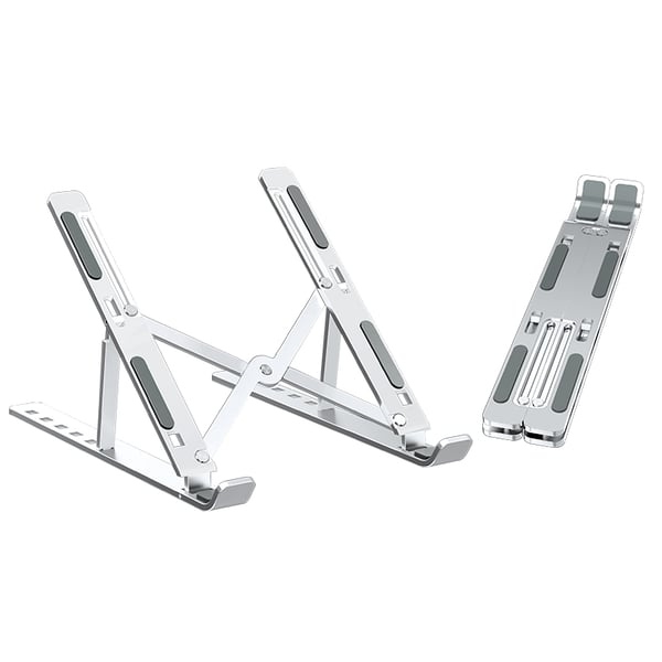 Ewent EW1266 Ställ för bärbara datorer Ställ till bärbara datorer Silver 39,6 cm (15.6")