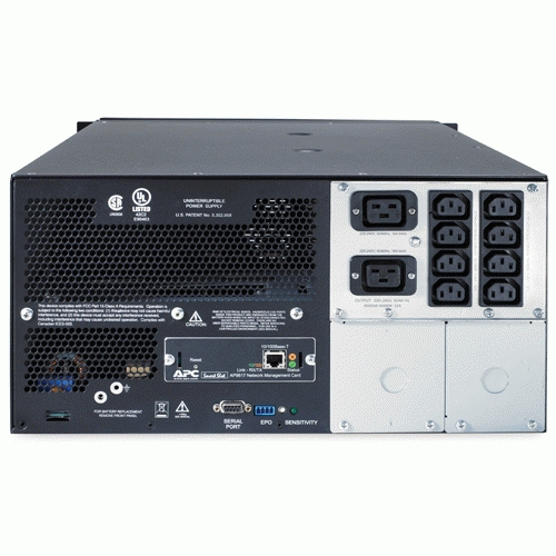 APC Smart-UPS UPS-enhed Interaktivt indgangsstik 5 kVA 4000 W 10 AC stikkontakt(er)