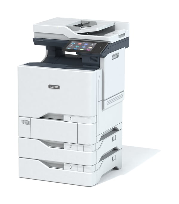 Xerox VersaLink C625 A4 50 sid/min dubbelsidig kopiering/utskrift/scanning/fax, PS3 PCL5e/6, 2 magasin totalt 650 ark