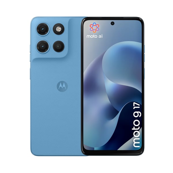 Motorola moto g17 17,1 cm (6.72") Dubbla SIM-kort Android 15 USB Type-C 4 GB 128 GB 5200 mAh Blå