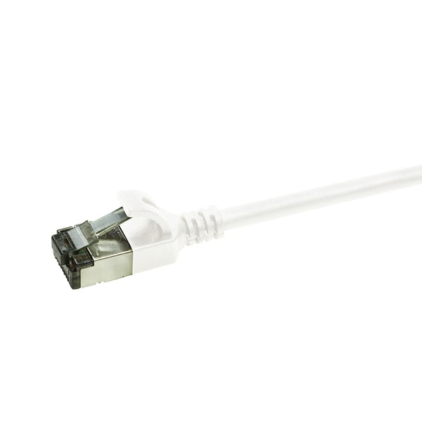 LogiLink Ultraflex SlimLine netværkskabel Hvid 3 m Cat6a S/UTP (STP)