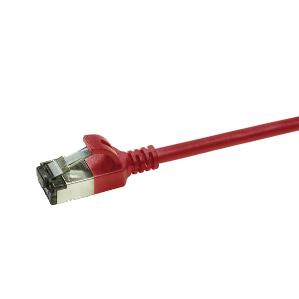 LogiLink Ultraflex verkkokaapeli Punainen 5 m Cat6a S/UTP (STP)