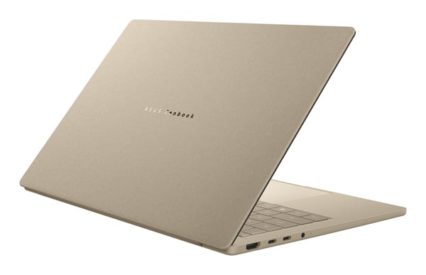 ASUS Zenbook A14 UX3407QA-QD498W Snapdragon X1-26-100 Kannettava tietokone 35,6 cm (14") WUXGA 16 GB LPDDR5x-SDRAM 1 TB SSD Wi-Fi 6E (802.11ax) Windows 11 Home Beige