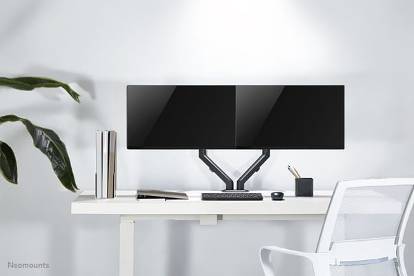 Neomounts FPMA-D650DBLACK skærmbeslag og -stativer 68,6 cm (27") Skrivebord Sort