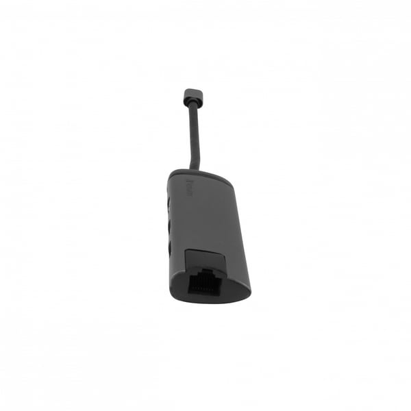 Verbatim 49141 kannettavien tietokoneiden telakka ja porttitoistin USB 3.2 Gen 1 (3.1 Gen 1) Type-C Musta, Hopea