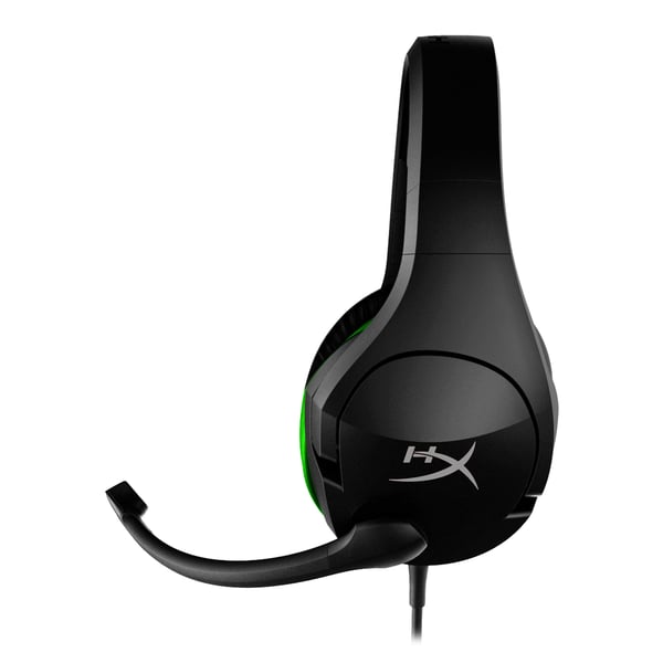 HyperX CloudX Stinger Headset Ledningsført Spil Sort, Grøn