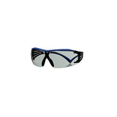 3M SF407XSGAF-BLU skyddsglasögon Plast, Polykarbonat Blå, Grå