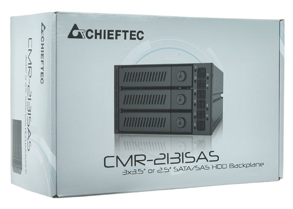 Chieftec CMR-3141SAS asemapaikkaan asennettava paneeli Musta