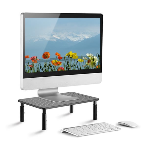 Techly ICA-MS 481 skærmbeslag og -stativer Skrivebord Sort
