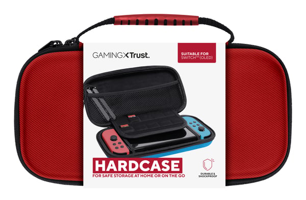 Trust GXT 1248S Hårdt etui Nintendo Sort, Blå, Rød