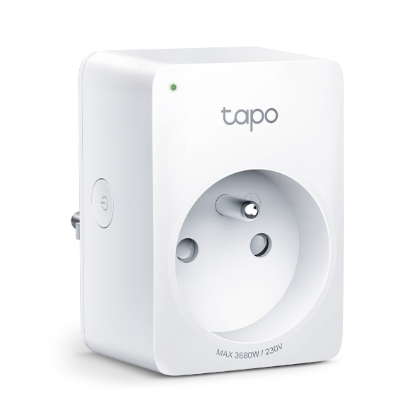 TP-Link Tapo Mini Smart Wi-Fi Socket Energy Monitor 3680 W Koti Valkoinen