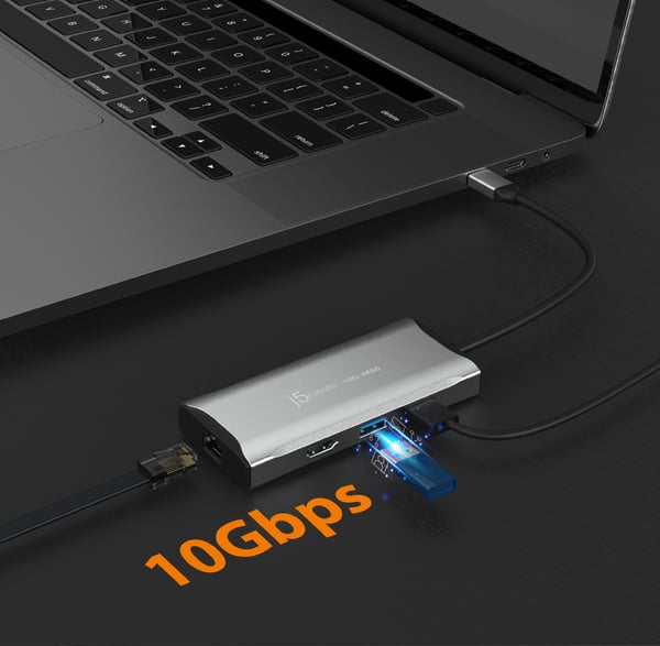 j5create JCD392-N 4K60 Elite USB-C® 10Gbps resedocka