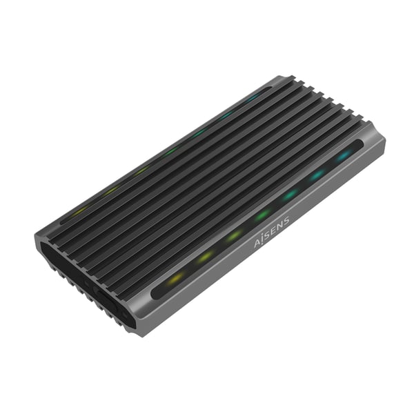 AISENS ASM2-RGB011GR drevkabinet SSD kabinet Grå M.2