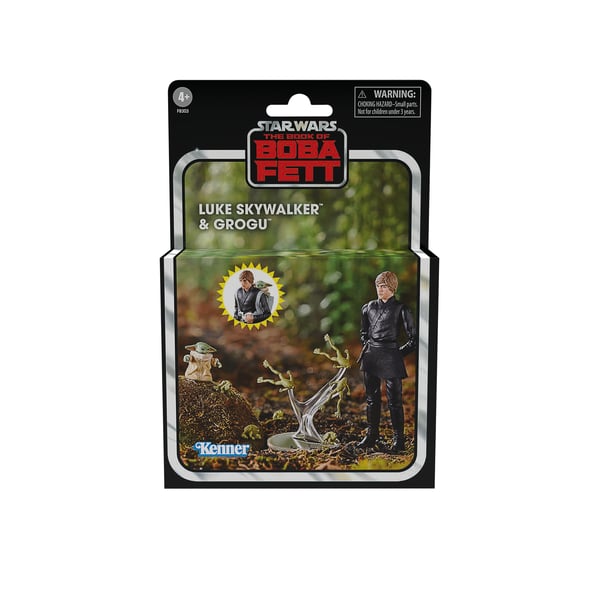 Star Wars The Book of Boba Fett Luke Skywalker & Grogu figurer 9,5 cm