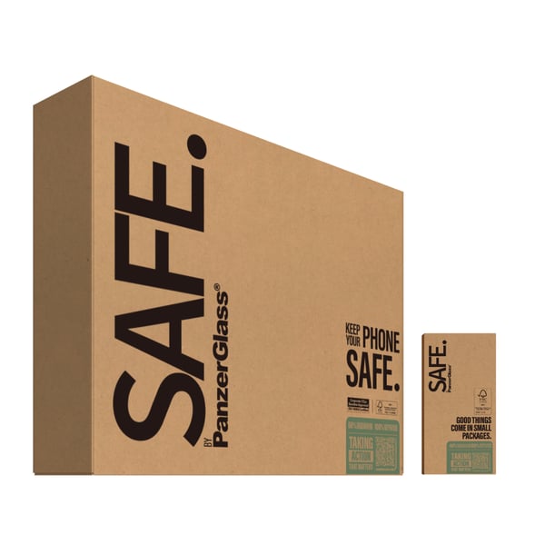 PanzerGlass SAFE. by ® 2-in-1 Beskyttelsespakke iPhone 16 Pro | Bulk