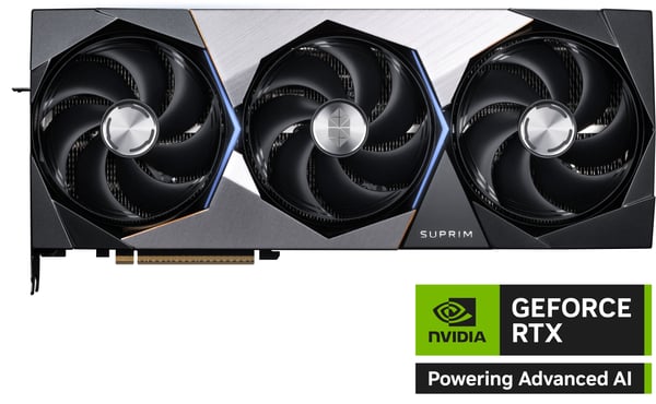 MSI SUPRIM GEFORCE RTX 5090 32G SOC grafikkort NVIDIA 32 GB GDDR7
