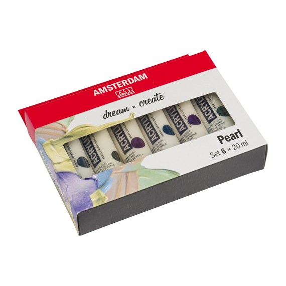 Amsterdam 17820506 hobbymaling Akrylmaling 6 stk