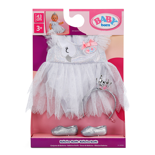 BABY born 840566 nuken tarvikkeet Nuken mekko