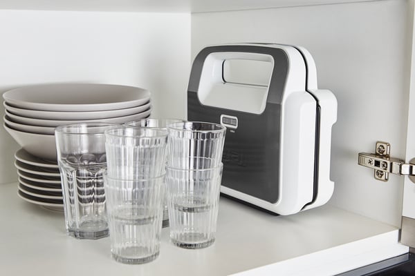 Tefal Snack XL SW7011 smörgåsgrill 850 W Vit, Rostfritt stål