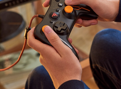 Thrustmaster GP XID PRO eSport edition Svart, Orange Spelplatta Analog / Digital PC