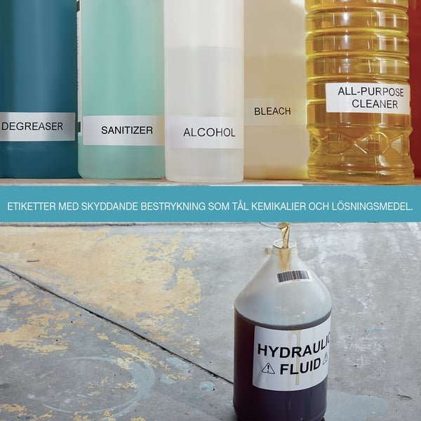 DYMO Hållbara LabelWriter-originaletiketter | 59 mm × 102 mm | Vit poly | 300 självhäftande etiketter | Hög prestanda | För LabelWriter-etikettskrivare