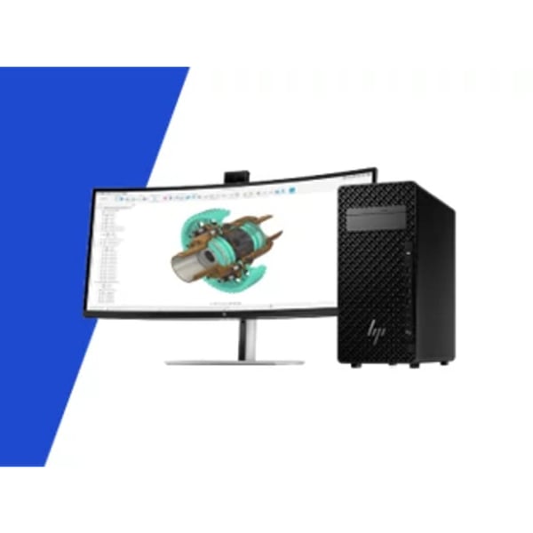 HP Z2 Tower G1i Desktop PC Intel Core Ultra 7 265K 32 GB DDR5-SDRAM 1 TB SSD NVIDIA RTX Pro 2000 Blackwell Windows 11 Pro Arbetsstation AI Workstation, AI PC Svart