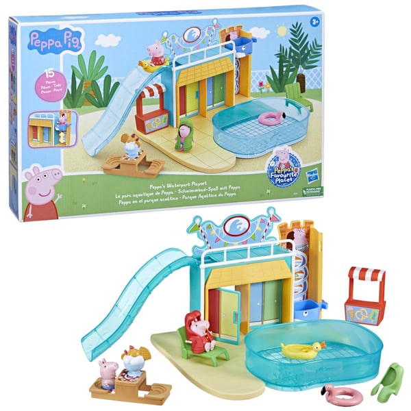 Peppa Pig Gurli Gris, Peppa's Waterpark Playset