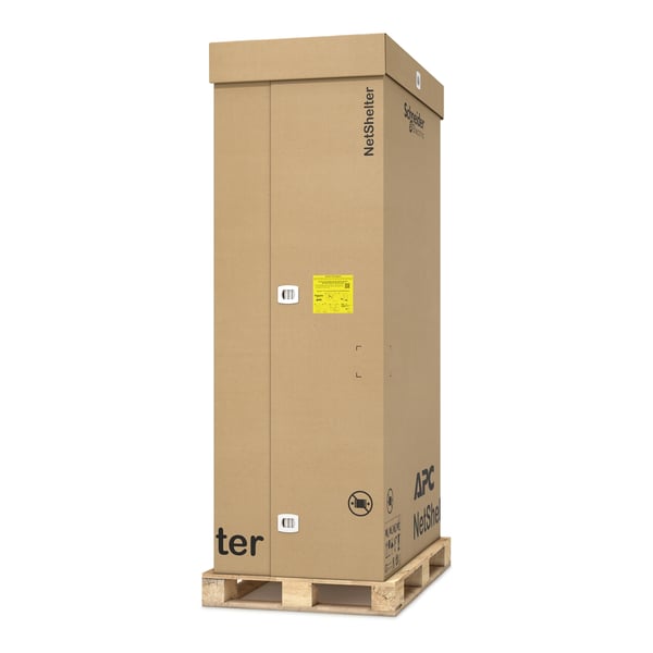 APC AR3387W2 rack 48U Fristående rack Vit