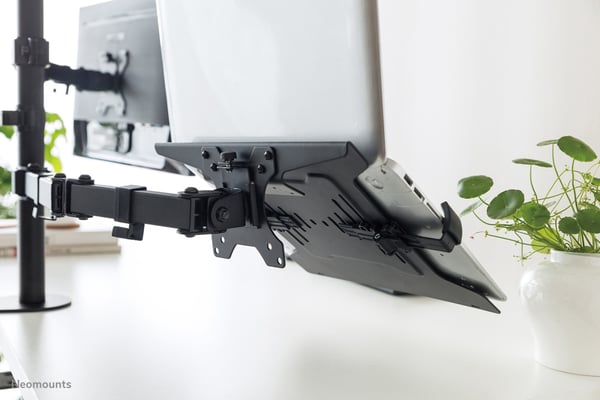 Neomounts NOTEBOOK-V200 Ställ för bärbara datorer Ställ till bärbara datorer Svart 38,1 cm (15")