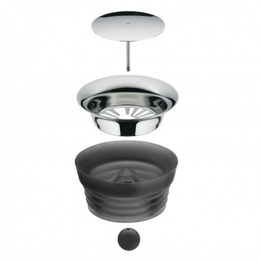 WMF 06.1770.6590 karaff, kanna och flaska Decanter 1 l Guld, Svart, Transparent