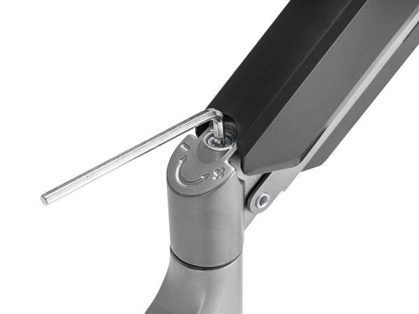 Equip 650162 skærmbeslag og -stativer 68,6 cm (27") Skrivebord Sort