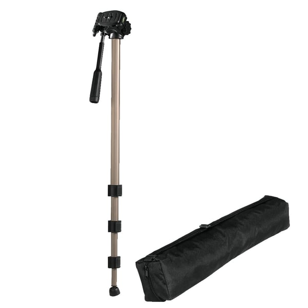 Hama Monopod Star 78 Mono 1/4" Aluminium Svart