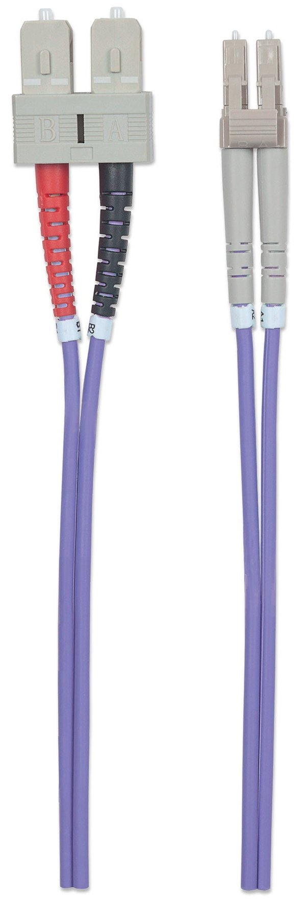 Intellinet 751049 InfiniBand och fiberoptisk kabel 1 m LC SC Violett